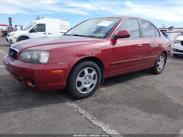 Aukcja sprzedaży 2003 Hyundai Elantra Gls/gt, vin: KMHDN45D43U516280, numer aukcji: 44532333