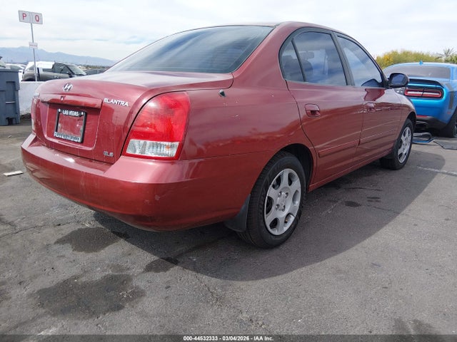 Aukcja sprzedaży 2003 Hyundai Elantra Gls/gt, vin: KMHDN45D43U516280, numer aukcji: 44532333