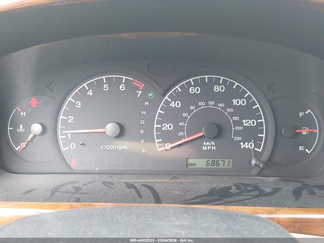Aukcja sprzedaży 2003 Hyundai Elantra Gls/gt, vin: KMHDN45D43U516280, numer aukcji: 44532333