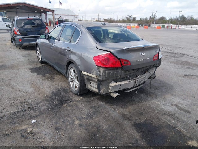 2013 Infiniti G37 Journey/sport მანქანა იყიდება აუქციონზე, vin: JN1CV6AP3DM724019, აუქციონის ნომერი: 44532352