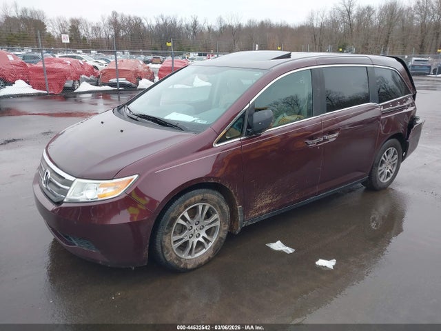2013 Honda Odyssey Ex-l მანქანა იყიდება აუქციონზე, vin: 5FNRL5H69DB079339, აუქციონის ნომერი: 44532542