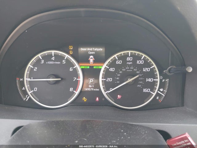 44532570 :رقم المزاد ، 5J8TB3H74GL006680 vin ، 2016 Acura Rdx Advance Package مزاد بيع