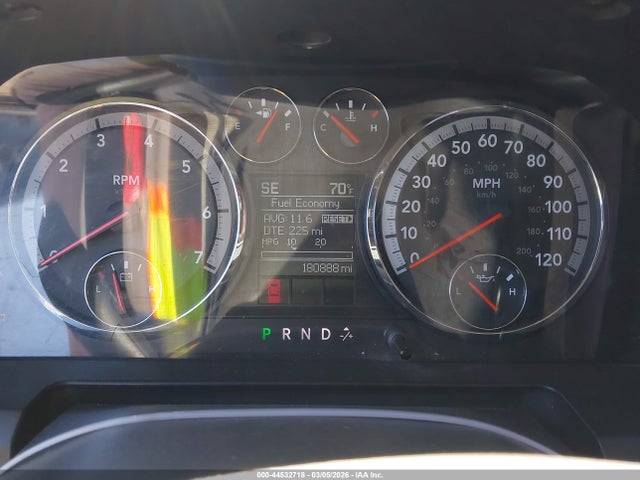 2011 Ram Ram 1500 Slt მანქანა იყიდება აუქციონზე, vin: 1D7RB1GT1BS564860, აუქციონის ნომერი: 44532718