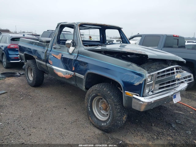 1985 Chevrolet K10 მანქანა იყიდება აუქციონზე, vin: 1GCEK14H7FF404876, აუქციონის ნომერი: 44533059