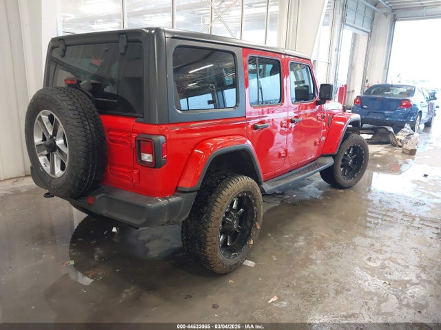 Aukcja sprzedaży 2018 Jeep Wrangler Unlimited Sahara 4x4, vin: 1C4HJXEN6JW325778, numer aukcji: 44533065