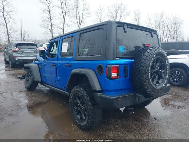 2021 Jeep Wrangler Unlimited Willys 4x4 მანქანა იყიდება აუქციონზე, vin: 1C4HJXDN8MW683714, აუქციონის ნომერი: 44533076
