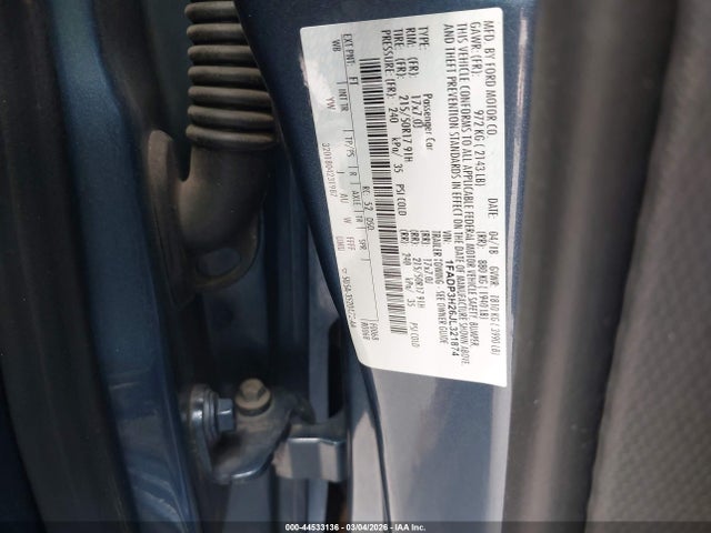 2018 FORD FOCUS 1FADP3H26JL321874 Photo 8