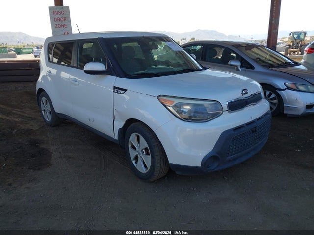 2015 Kia Soul მანქანა იყიდება აუქციონზე, vin: KNDJN2A28F7206670, აუქციონის ნომერი: 44533339