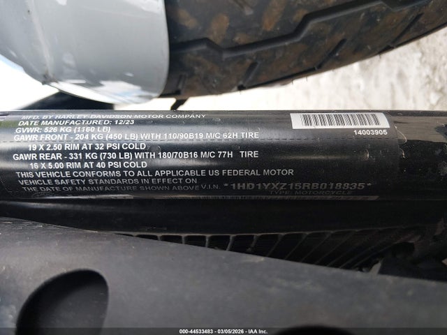 2024 HARLEY-DAVIDSON FXLRST 1HD1YXZ15RB018835 Photo 9