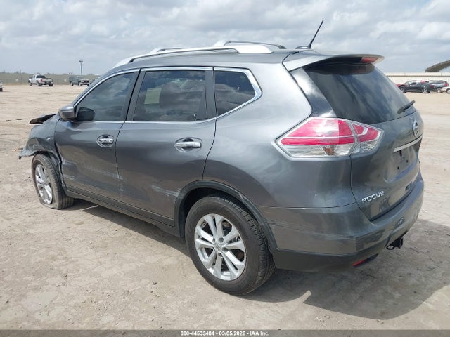 2015 Nissan Rogue Sv მანქანა იყიდება აუქციონზე, vin: KNMAT2MV2FP504837, აუქციონის ნომერი: 44533484