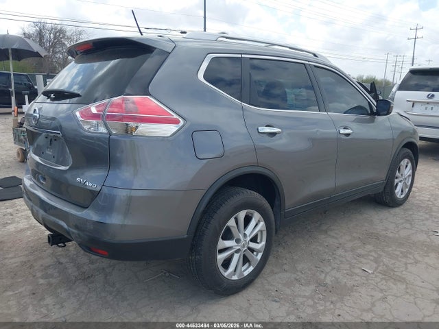 2015 Nissan Rogue Sv მანქანა იყიდება აუქციონზე, vin: KNMAT2MV2FP504837, აუქციონის ნომერი: 44533484