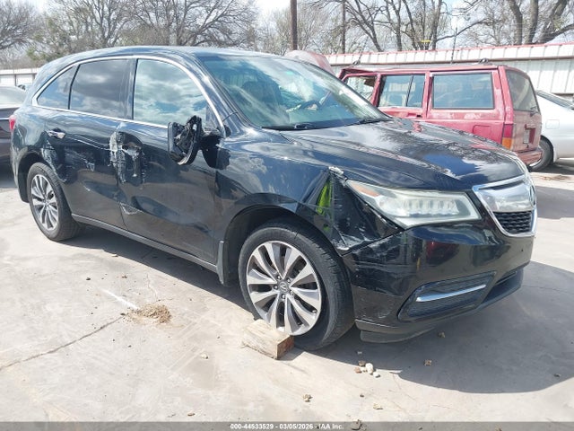 2014 Acura Mdx Technology Pkg W/entertainment Pkg მანქანა იყიდება აუქციონზე, vin: 5FRYD4H60EB048029, აუქციონის ნომერი: 44533529