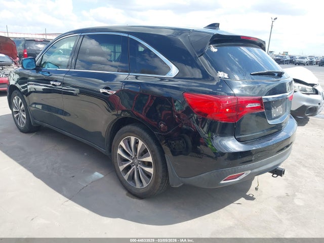 2014 Acura Mdx Technology Pkg W/entertainment Pkg მანქანა იყიდება აუქციონზე, vin: 5FRYD4H60EB048029, აუქციონის ნომერი: 44533529