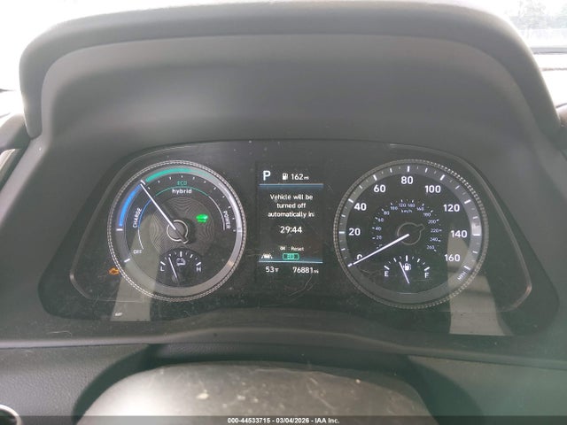 KMHL24JJ1NA045001 Hyundai Sonata Hybrid Blue