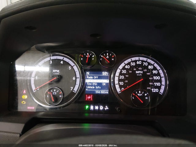 Продаж на аукціоні авто 2011 Ram Ram 2500 Laramie, vin: 3D7TT2CT6BG636433, номер лоту: 44533810