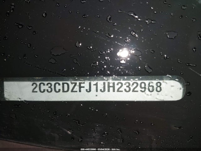 2018 DODGE CHALLENGER 2C3CDZFJ1JH232968 Photo 8