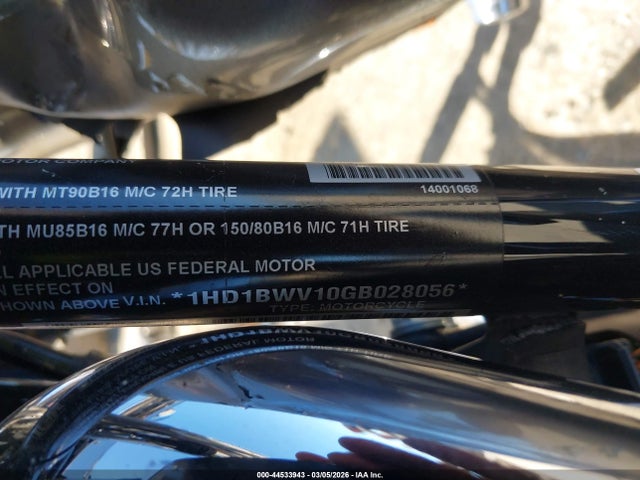 2016 HARLEY-DAVIDSON FLSTC 1HD1BWV10GB028056 Photo 9