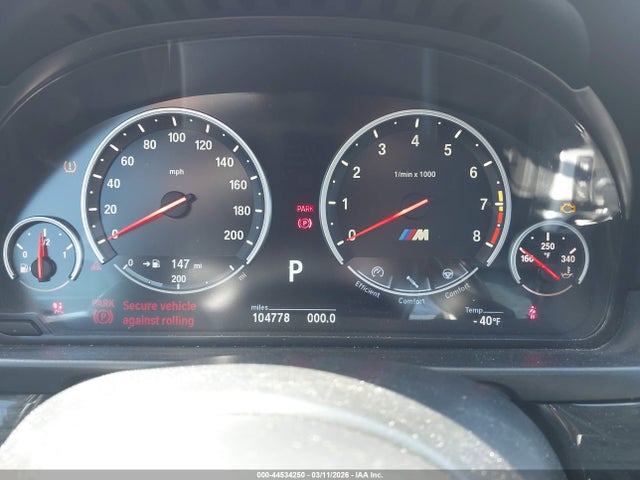 44534250 :رقم المزاد ، WBSFV9C55ED097499 vin ، 2014 Bmw M5 مزاد بيع