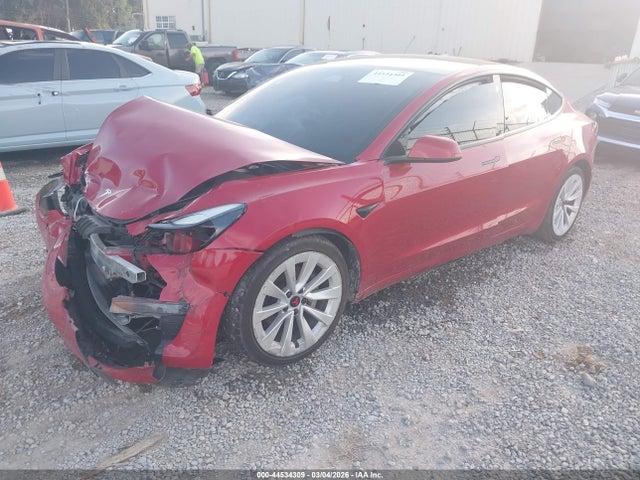 44534309 :رقم المزاد ، 5YJ3E1EA8NF185364 vin ، 2022 Tesla Model 3 Rear-wheel Drive مزاد بيع