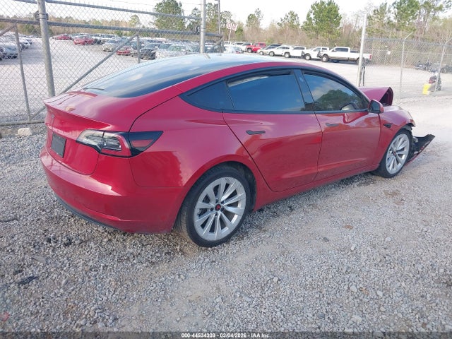 44534309 :رقم المزاد ، 5YJ3E1EA8NF185364 vin ، 2022 Tesla Model 3 Rear-wheel Drive مزاد بيع
