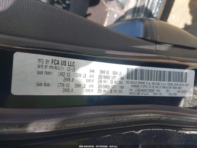 Dodge Durango Sxt Rwd 2017 1C4RDHAGXHC736993 Image 14
