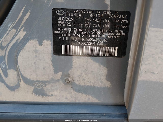 Hyundai SONATA SEL 2025 KMHL64JA6SA438346 Image 9