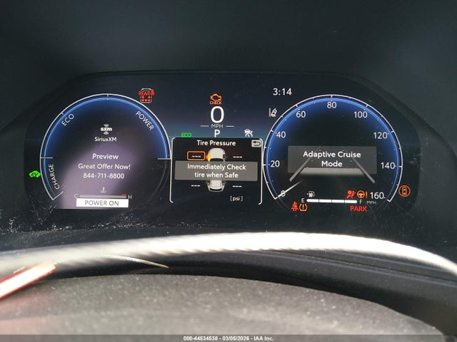 2025 Toyota Grand Highlander Hybrid Limited მანქანა იყიდება აუქციონზე, vin: 5TDACAB55SS043145, აუქციონის ნომერი: 44534538