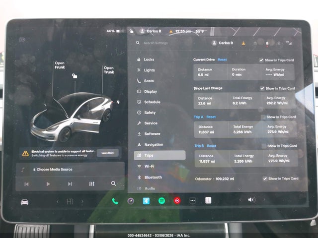 Aukcja sprzedaży 2018 Tesla Model 3 Long Range/performance, vin: 5YJ3E1EB8JF114622, numer aukcji: 44534642