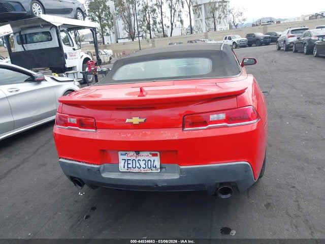 Chevrolet Camaro 1lt 2014 2G1FB3D31E9264425 Image 17