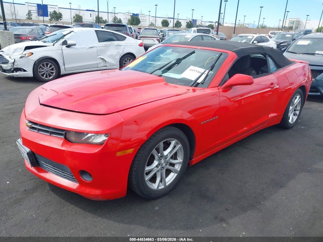 Chevrolet Camaro 1lt 2014 2G1FB3D31E9264425 Image 2