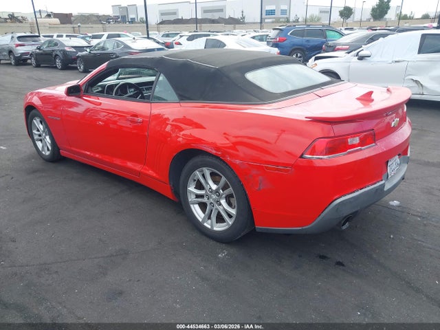 Chevrolet Camaro 1lt 2014 2G1FB3D31E9264425 Image 3