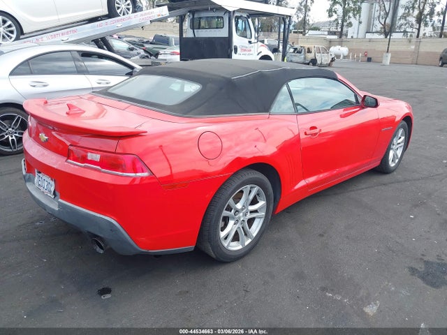 Chevrolet Camaro 1lt 2014 2G1FB3D31E9264425 Image 4