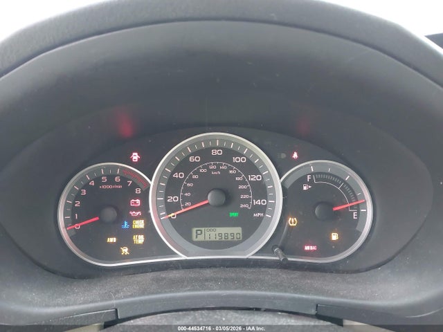 Продажа на аукционе авто 2011 Subaru Impreza Outback Sport, vin: JF1GH6D65BH814440, номер лота: 44534716
