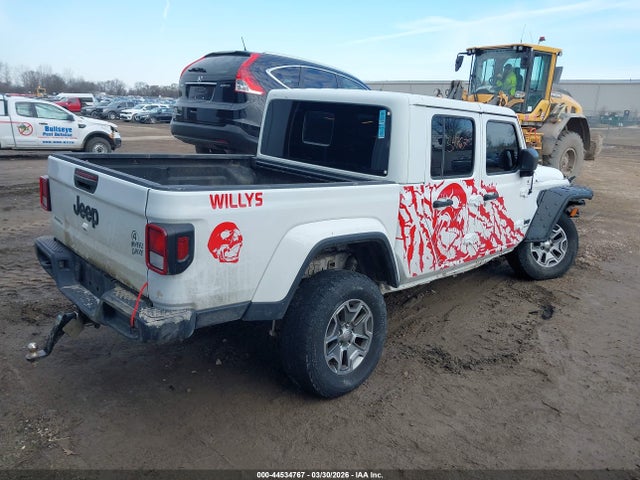 2021 Jeep Gladiator Willys 4x4 მანქანა იყიდება აუქციონზე, vin: 1C6HJTAG4ML541903, აუქციონის ნომერი: 44534767
