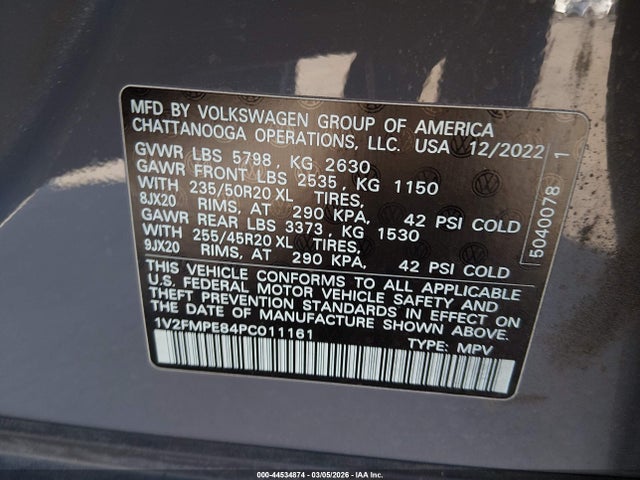 2023 VOLKSWAGEN ID.4 1V2FMPE84PC011161 Photo 8