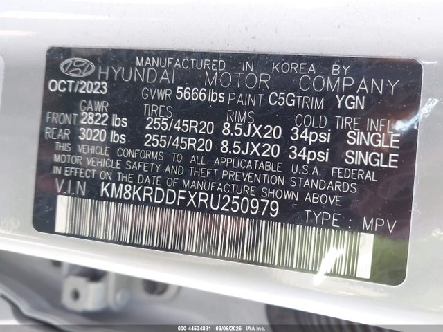 Hyundai Ioniq 5 Limited 2024 KM8KRDDFXRU250979 Image 9