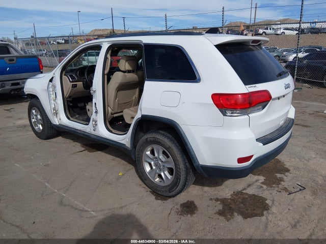 2016 Jeep Grand Cherokee Laredo მანქანა იყიდება აუქციონზე, vin: 1C4RJEAG7GC399978, აუქციონის ნომერი: 44534900