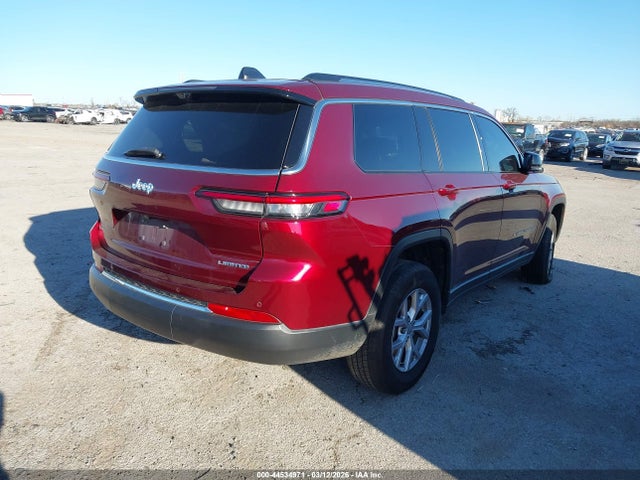 Aukcja sprzedaży 2022 Jeep Grand Cherokee L Limited 4x2, vin: 1C4RJJBG8N8618826, numer aukcji: 44534971