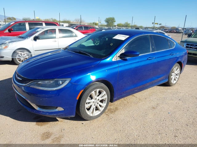 2015 Chrysler 200 Limited მანქანა იყიდება აუქციონზე, vin: 1C3CCCAB7FN747794, აუქციონის ნომერი: 44535006