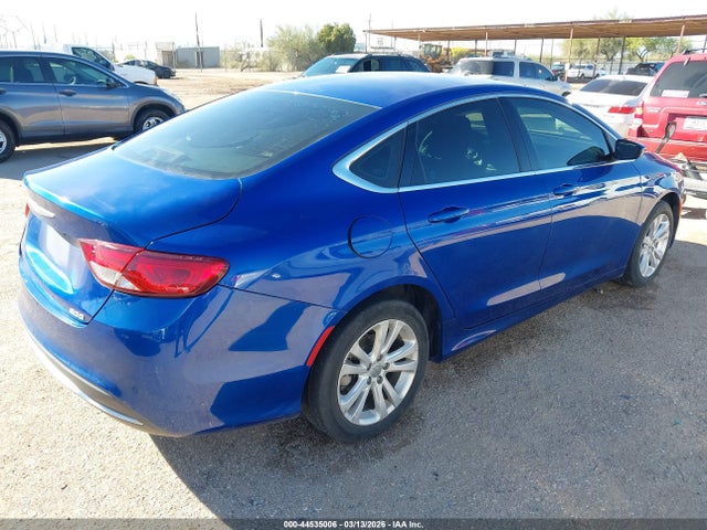 2015 Chrysler 200 Limited მანქანა იყიდება აუქციონზე, vin: 1C3CCCAB7FN747794, აუქციონის ნომერი: 44535006