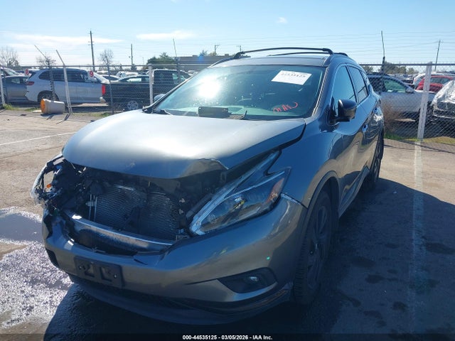 Nissan MURANO SL 2018 5N1AZ2MG5JN168567 Image 2