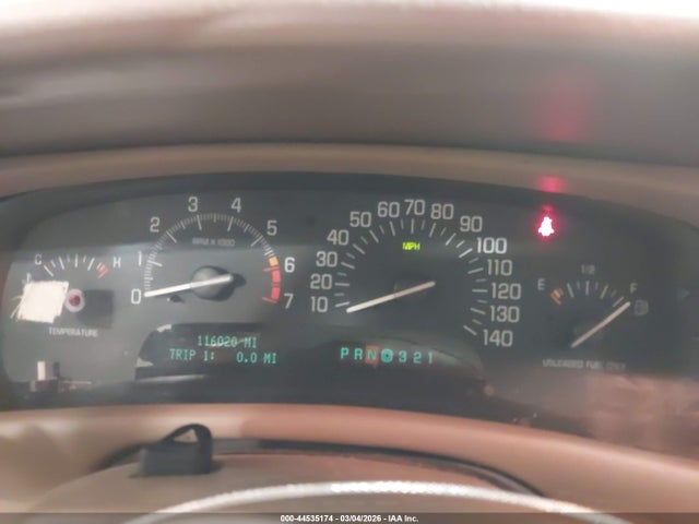 44535174 :رقم المزاد ، 1G4CW54K924109844 vin ، 2002 Buick Park Avenue مزاد بيع