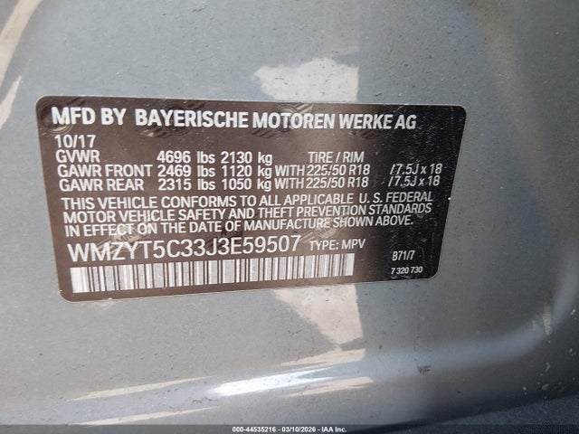 2018 MINI COUNTRYMAN WMZYT5C33J3E59507 Photo 8