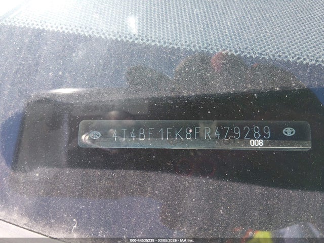 Toyota CAMRY XLE 2015 4T4BF1FK8FR479289 Image 9