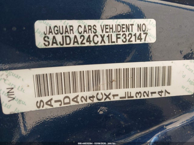 2001 JAGUAR XJ8 SAJDA24CX1LF32147 Photo 8
