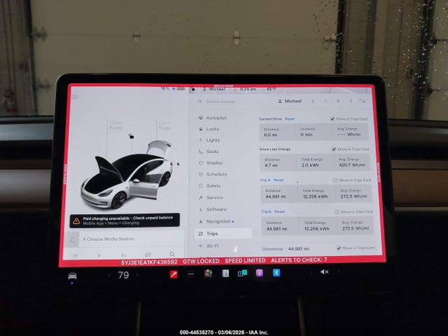 2019 TESLA MODEL 3 5YJ3E1EA1KF436592 Photo 6