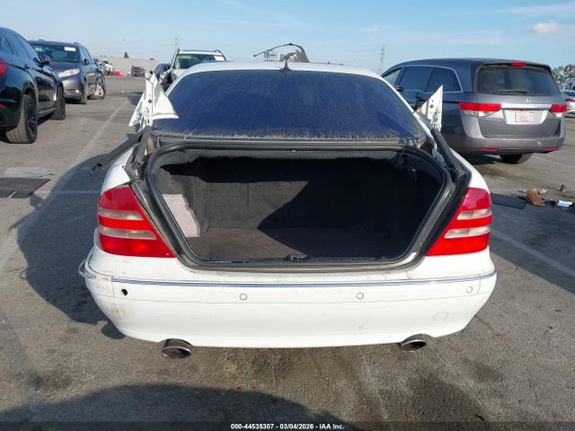 Продаж на аукціоні авто 2001 Mercedes-benz S 600, vin: WDBNG78J71A215618, номер лоту: 44535307