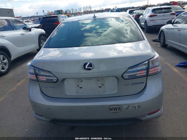44535375 :رقم المزاد ، JTHBB1BAXA2016211 vin ، 2010 Lexus Hs 250h Premium مزاد بيع