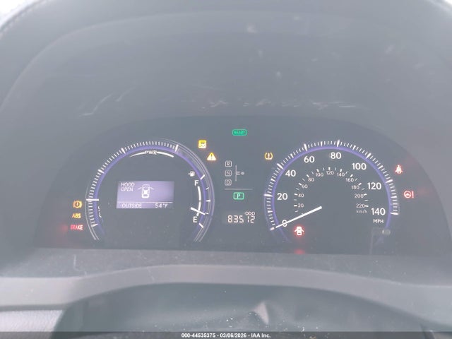 44535375 :رقم المزاد ، JTHBB1BAXA2016211 vin ، 2010 Lexus Hs 250h Premium مزاد بيع