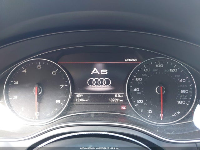 44535414 :رقم المزاد ، WAUBGAFC2CN004809 vin ، 2012 Audi A6 3.0 Premium مزاد بيع